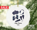 Virtual Reality Personalized Christmas Ornament -  Custom VR Video Gamer Game VR Equipment Gift