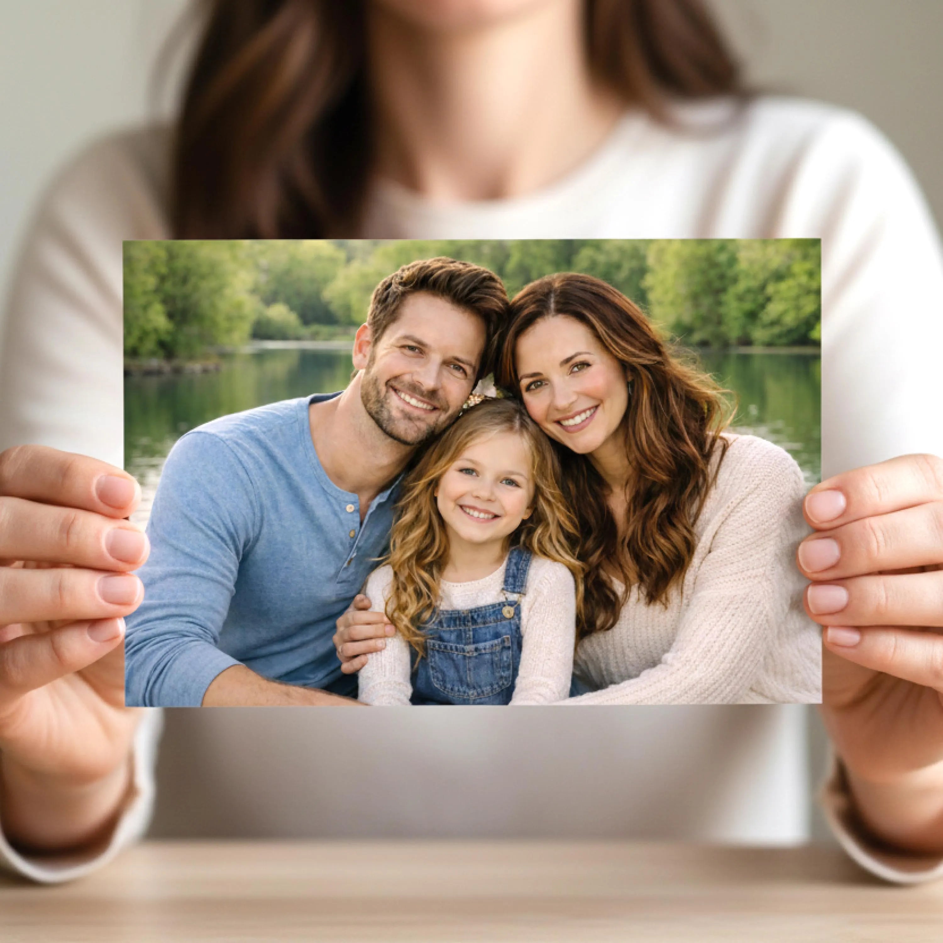 Personalized Couples, Families & Loved Ones Metal Photo Wall Art | Custom Metal Print | 8 Sizes Available