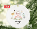 Spa Treatment Christmas Ornament Personalized - Spa Self Skin Care Lover Beauty Salon Owner Worker Massage Therapist Gift - Spa Party Relax