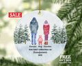 Grandparents First Christmas Ornament Personalized, First Christmas As Grandparents Ornament, New Grandparents Gift