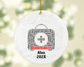 Personalized Dermatologist Christmas Ornament – Custom Doctor Gift – Skin Care Specialist Ornament – Medical Professional Keepsake