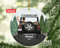 Personalized New Driver Christmas Ornament Boy Male Car Driving Adventure New License Owner Driver's License Plate Custom Gift For Teenage