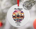 New Orleans Ornament, Engagement, Married, Travel, Gift for Engaged Couple, Engagement Gift, Trip, Vacation Souvenir