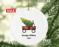 Wagon Christmas Ornament Personalized - Gift For KidsToddler