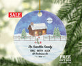 Personalized 1st Christmas in Our New Home Ornament Housewarming Wedding House Homeowner Property Casa Villa Mansion Buyer Owner Broker