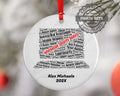 Information Security Analyst Personalized Christmas Ornament