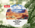 Moab Christmas Ornament Personalized - Jordan Engaged Married Family Together Couple Travel Honeymoon Engagement Marriage