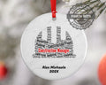 Construction Manager Personalized Christmas Ornament