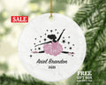 Ballerina Girl Christmas Ornament Personalized - Gift for Dancer Ballet Dance Do Perform Gift for Ballerina