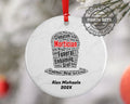 Mortician Personalized Christmas Ornament