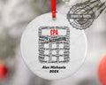 Certified Public Accountant CPA Personalized Christmas Ornament
