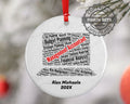 Management Accountant Personalized Christmas Ornament