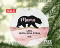 Mama Bear Ornament, Gift for Women, Mama Bear Gift, Mother's Day Gift, Christmas Ornament for Mom
