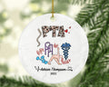 Physical Therapy Assistant Christmas Ornament, PT Personalized Gift, Physiotherapist Assistant Ornament, Medical Ornament