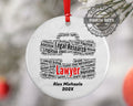 Lawyer Personalized Christmas Ornament