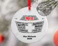 Nurse Personalized Christmas Ornament