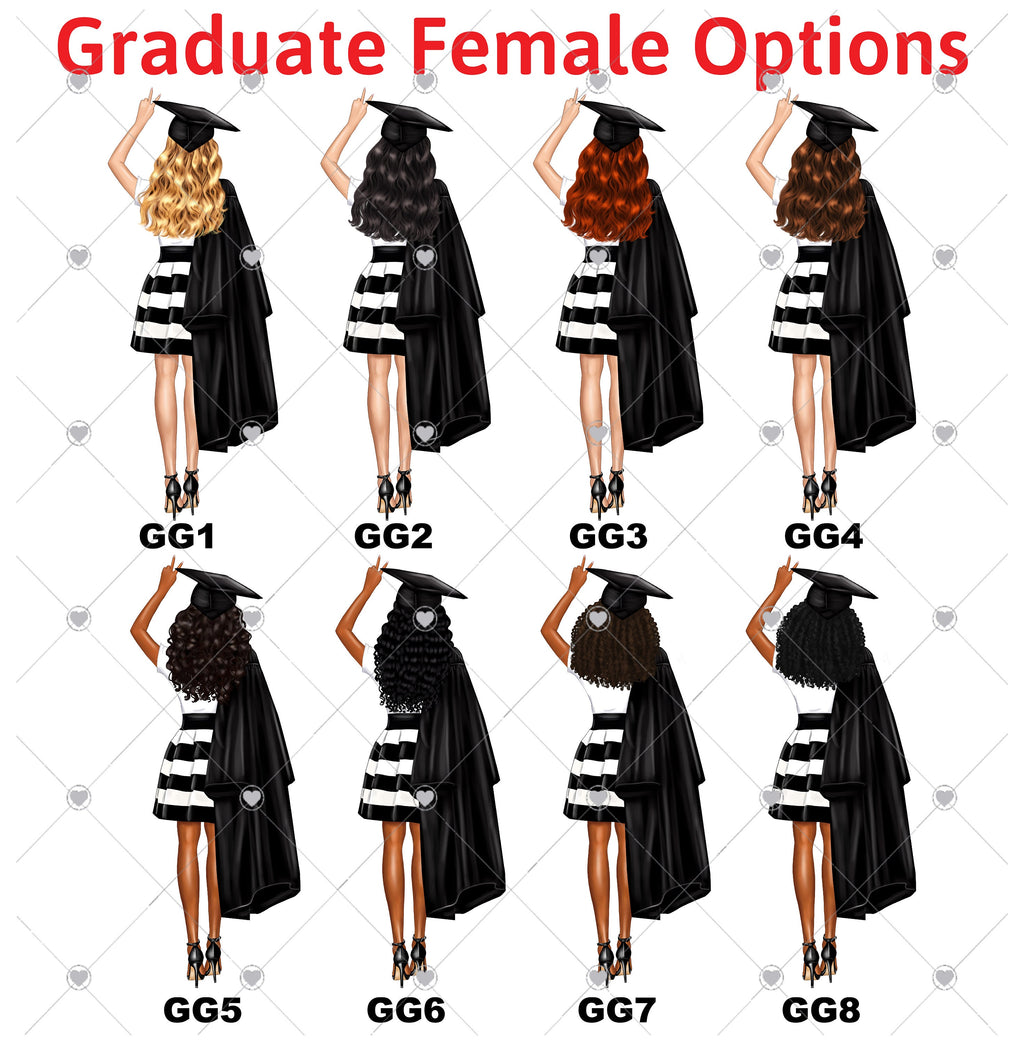 Personalized Graduation Christmas Ornament - Class of Custom Gift for Graduate Masters Bachelor Doctorate College High School Degree