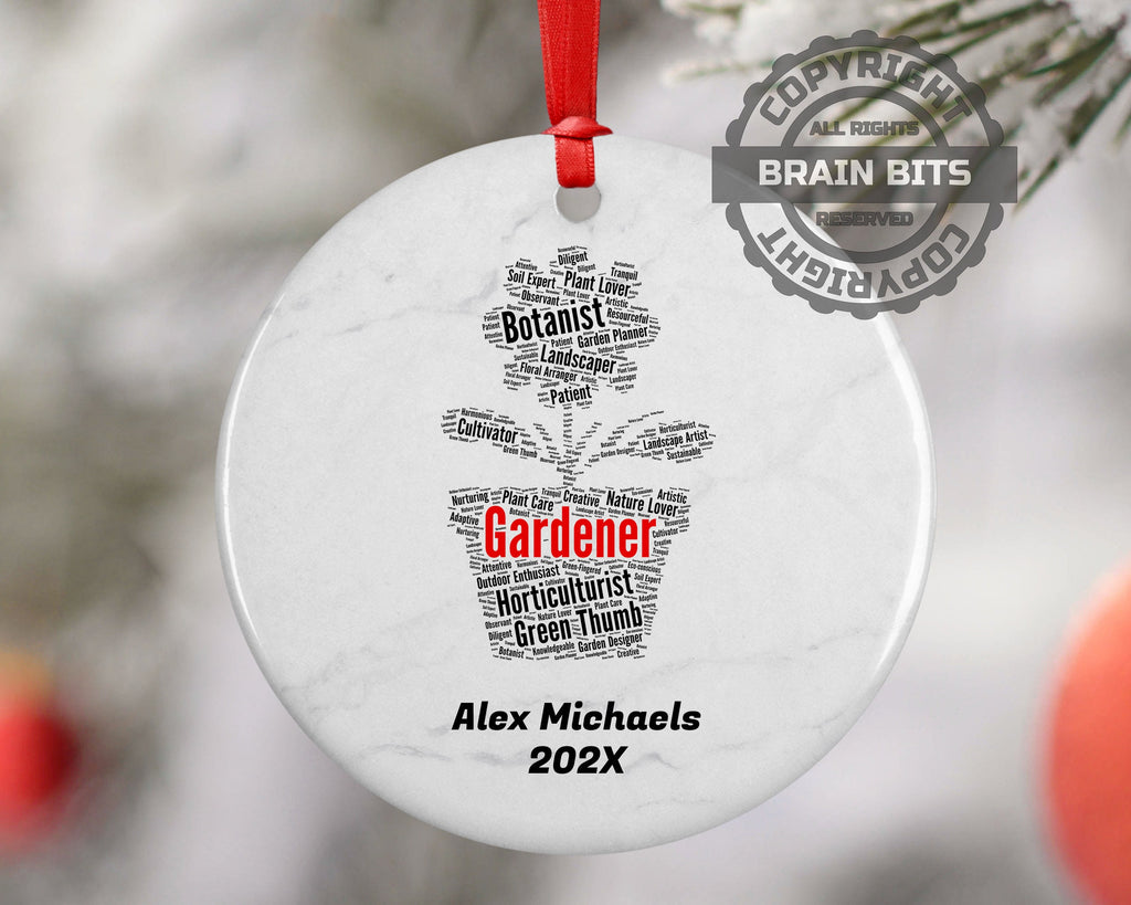 Gardner Personalized Christmas Ornament Backup