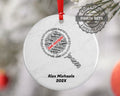 Claims Investigator Personalized Christmas Ornament