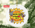 Kindergarten Teacher Ornament - Daycare Preschool Montessori Tiny Humans Teacher Gift  School