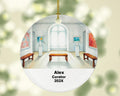 Personalized Curator Ornament – Custom Museum Ornament – Art Gallery Curator Gift with Name and Year