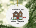 Realtor Real Estate Agent Personalized Ornament - House Broker Personalized Ornament- New Real Estate Seller Christmas Ornament