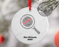 Fire Inspector Personalized Christmas Ornament