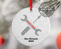 Hardware Engineer Personalized Christmas Ornament