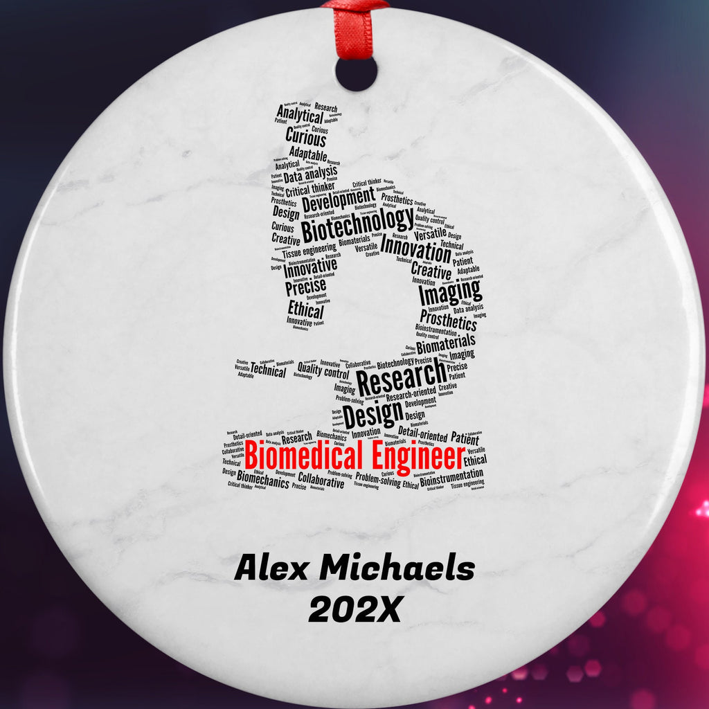 Biomedical Engineer Personalized Christmas Ornament