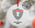 Security Analyst Personalized Christmas Ornament