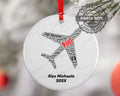 Pilot Personalized Christmas Ornament