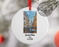 Paris, France, Ornament, Engagement, Married, Travel, Gift for Engaged Couple, Engagement Gift, Trip, Vacation Souvenir