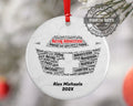 Nursing Administrator Personalized Christmas Ornament