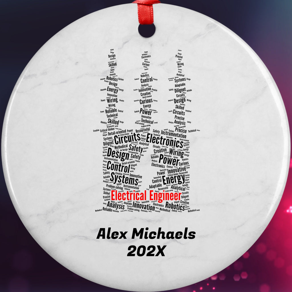 Electrical Engineer Personalized Christmas Ornament