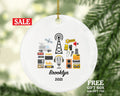 Radio Worker, DJ, Producer, Presenter, Owner Christmas Ornaments Personalized - Gift for Radio Worker