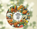 Personalized Specialty Food Store Ornament – Custom Holiday Gift for Gourmet Shop Owners & Managers Keepsake