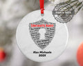Cybersecurity Analyst Personalized Christmas Ornament