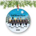 Soul Sisters for 5 6 7, Best Friends Christmas Ornament for Sisters, Personalized Ornament, BFF Gift, Personalized Friend Ornament, Besties