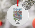 Vienna, Austria, Ornament, Engagement, Married, Travel, Gift for Engaged Couple, Engagement Gift, Trip, Vacation Souvenir