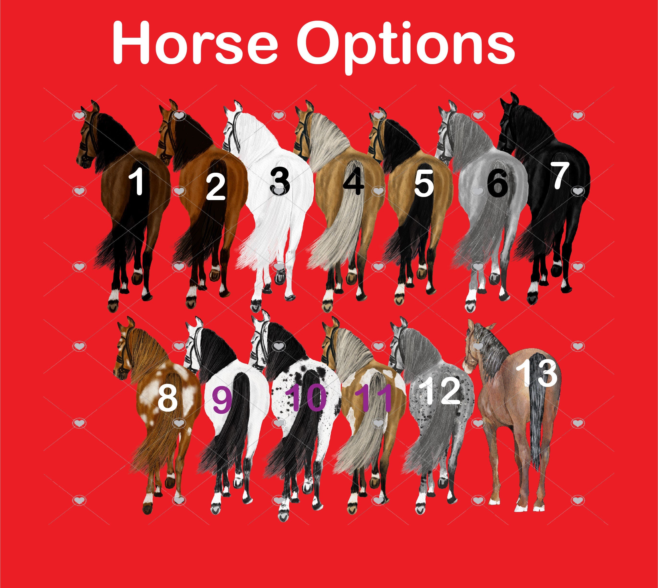 Riding a Horse Rider Christmas Ornament Personalized | Custom Names Horse Lover Gift Boy Male on a Horse