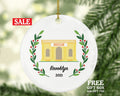 Museum Worker Christmas Ornament Personalized, Custom Museum Employee Employer for Holiday, Gift for Museum