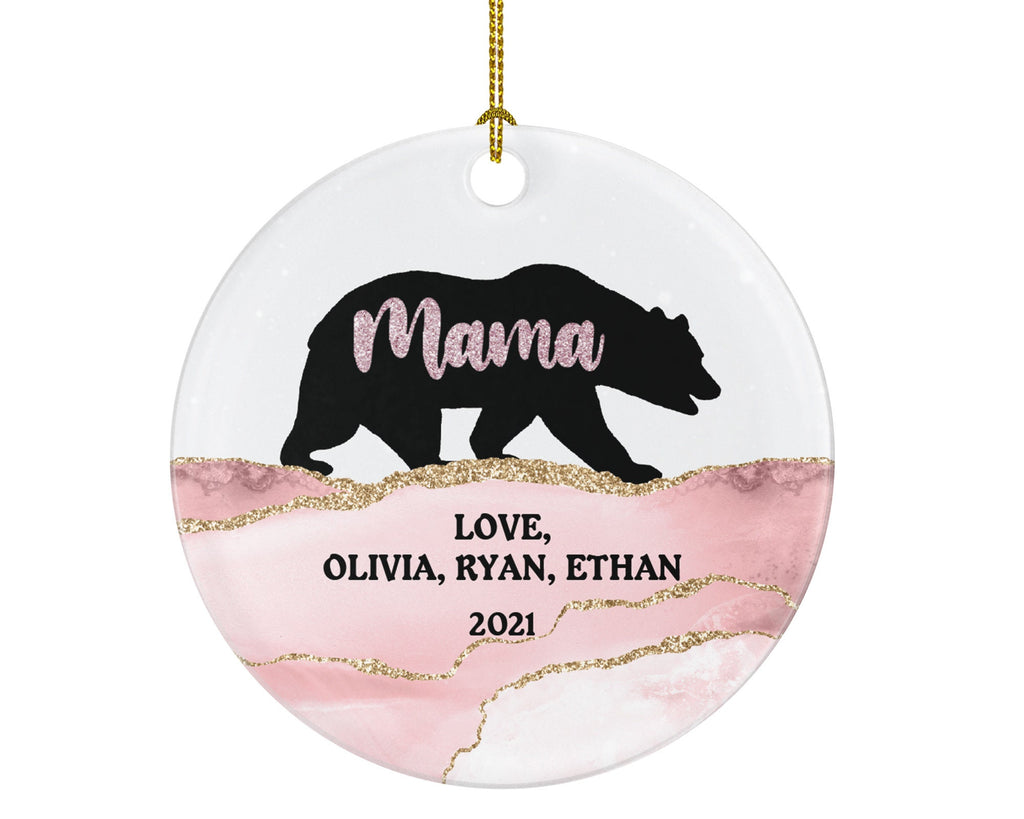 Mama Bear Ornament, Gift for Women, Mama Bear Gift, Mother's Day Gift, Christmas Ornament for Mom