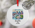 Oslo, Norway, Ornament, Engagement, Married, Travel, Gift for Engaged Couple, Engagement Gift, Trip, Vacation Souvenir