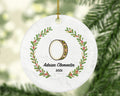 Tambourine Christmas Ornament Personalized - Musical Instrument Playing Tambourine Gift for Tambourine Player - Custom Name Year