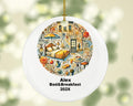 Personalized Bed and Breakfast Ornament – Custom Innkeeper Gift – Hospitality Business Ornament with Name and Year
