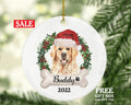 Dog Personalized Christmas Ornament Custom Pet Lover Owner Gift Fur Holiday Ornament Rescue