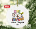 CPA Certified Public Accountant Ornament Personalized - Accounting Christmas Gift for an Accountant Custom Name