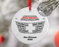 Medical Sonographer Personalized Christmas Ornament