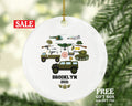 Military Christmas Ornament Personalized, Custom Military Service Army for Holiday, Soldier, Gift for Military Soldier