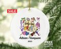 Performing Arts Personalized Ornament, Christmas Artist, Art Lover, Theater, Singer, Role Player, Actor Actress, Ballet, Painter Custom Gift
